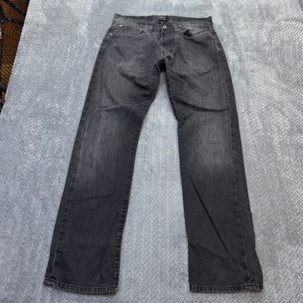 Lucky Brand Bob Dylan Jeans Mens 31x32 Black 121 Slim Fit Limited Edition Denim